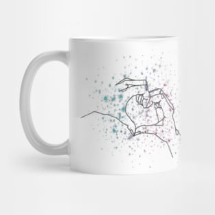 constelación del amor Mug